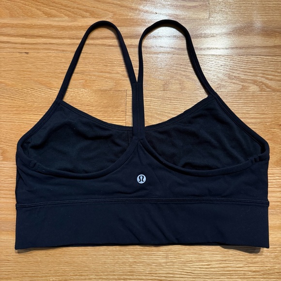 Lululemon Flow Y Bra Black 10 🖤🍋 - Picture 3 of 4
